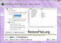 NTFS Partition Data Restore screenshot