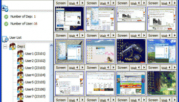 LAN Employee Monitor screenshot
