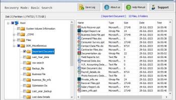 USB Restore Software screenshot