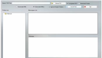 Datavare PST to EML Converter Expert screenshot
