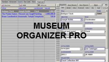 Small Museum Organizer Pro screenshot
