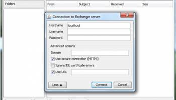 Java Bridge to Exchange screenshot