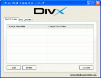 Free DivX Converter screenshot