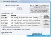 PC to Mobile Bulk SMS Software screenshot