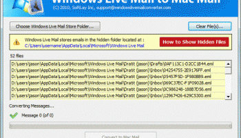 Batch Convert EML to MBOX screenshot