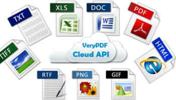 VeryPDF Cloud REST API screenshot