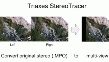 Triaxes StereoTracer screenshot
