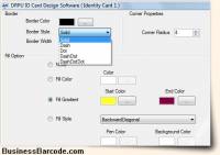 Business ID Cards Maker Software screenshot