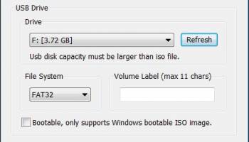ISO to USB screenshot
