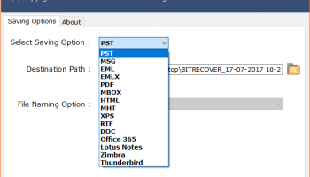 EML to PDF Format Converter screenshot