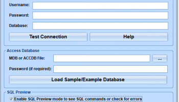 PostgreSQL Tables To MS Access Converter Software screenshot