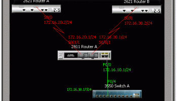 CCNA Network Visualizer Demo screenshot
