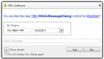TMS IntraWeb Component Pack Pro screenshot