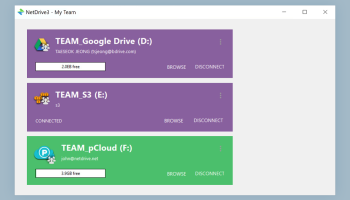 NetDrive screenshot