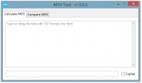 MD5 Tool screenshot