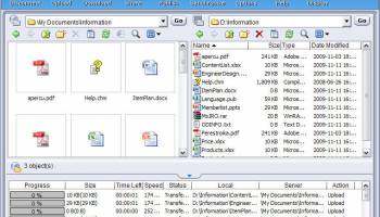 DriveHQ FileManager for Win8 UI screenshot