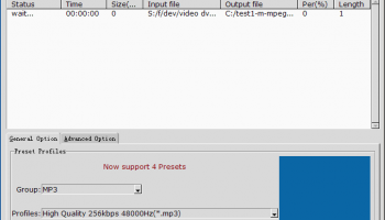 MPEG4 to MP3 Converter screenshot