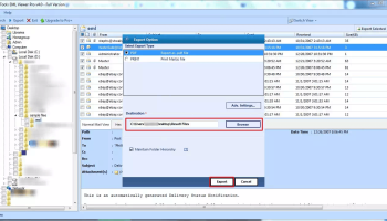 Convert EML to PDF Software screenshot