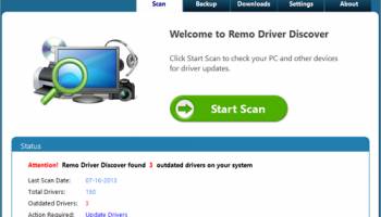 Remo Driver Discover screenshot