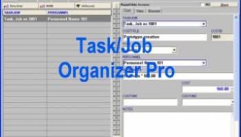 TaskJob Organizer Pro screenshot