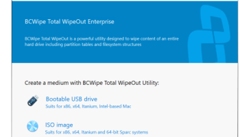 BCWipe Total WipeOut screenshot