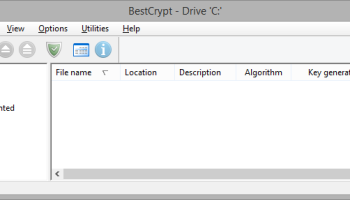BestCrypt Container Encryption screenshot
