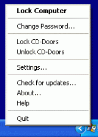 Lock My PC Free Edition screenshot