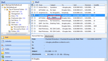 Convert OST to Outlook PST File Tool screenshot
