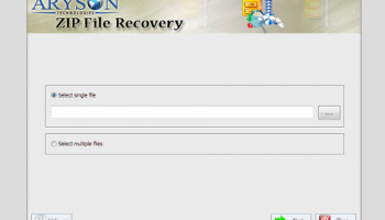 Aryson ZIP File Repair screenshot