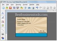 Design BusinessCards Software screenshot