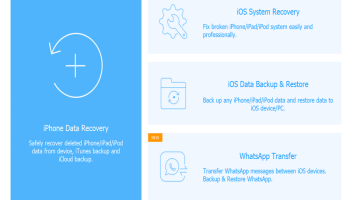 Apeaksoft iPhone Data Recovery screenshot