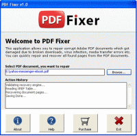 Repair PDF File screenshot
