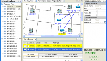 SysUpTime network monitor screenshot