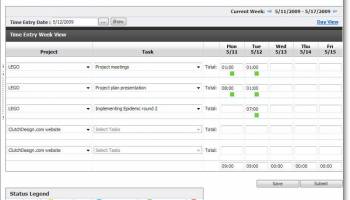 TimeLive Expense Report Software screenshot