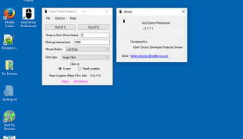 AutoClicker Professional for Windows PC screenshot