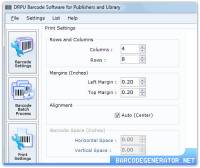 Generate Publisher Barcode screenshot