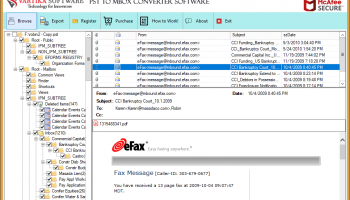 Vartika PST to MBOX Converter Software screenshot