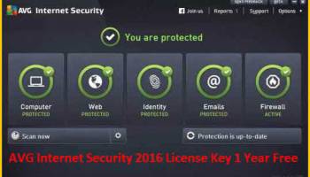 AVG Internet Security 2016 screenshot