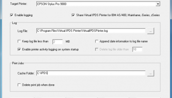 Virtual IPDS Printer screenshot