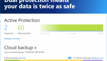 Acronis Ransomware Protection screenshot