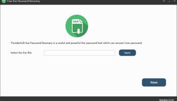 Free RAR Password Recovery screenshot