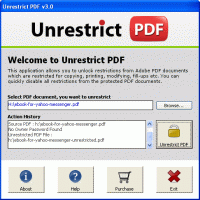 Bypass PDF Password Protection screenshot