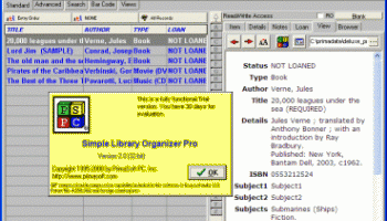 Simple Library Organizer Pro screenshot