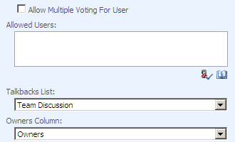 Voting Field screenshot