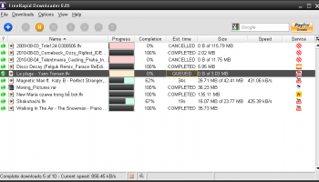 FreeRapid Downloader screenshot