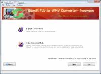 Boxoft free FLV to WMV Converter (freeware) screenshot
