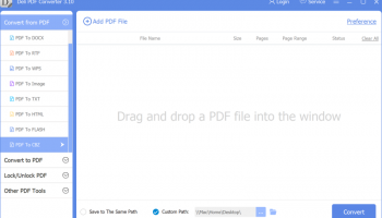 Deli PDF Converter screenshot