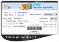 Barcodes for Library screenshot