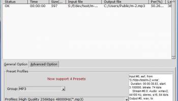 Convert WMA to MP3 Pro screenshot