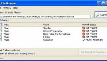 Album Art Downloader screenshot